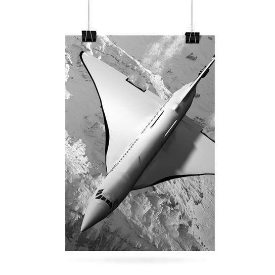 Plakat IKKUNASHOP,  Concorde 20x30 IkkunaShop