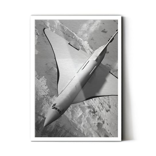 Plakat IKKUNASHOP,  Concorde 40x60 Biała ramka IkkunaShop