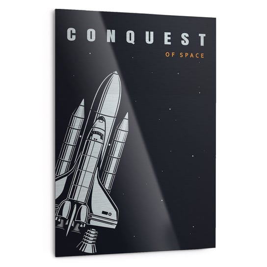 Plakat IKKUNASHOP,  Conquest Of Space Black 40x60 IkkunaShop