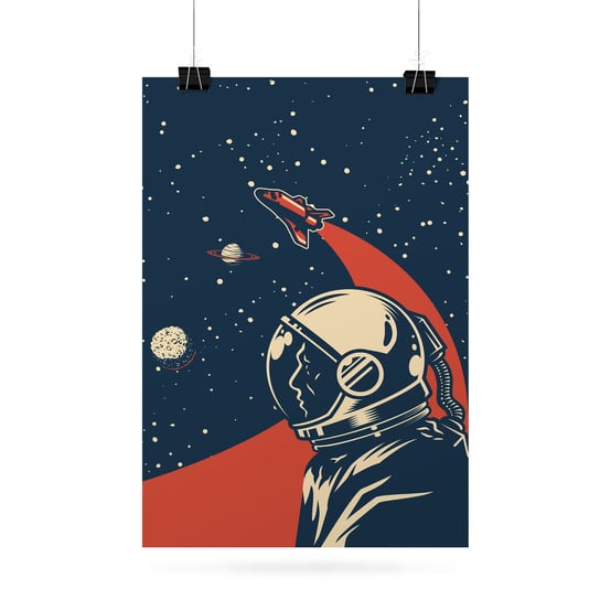 Plakat IKKUNASHOP,  Cosmonaut in Space 40x60 IkkunaShop