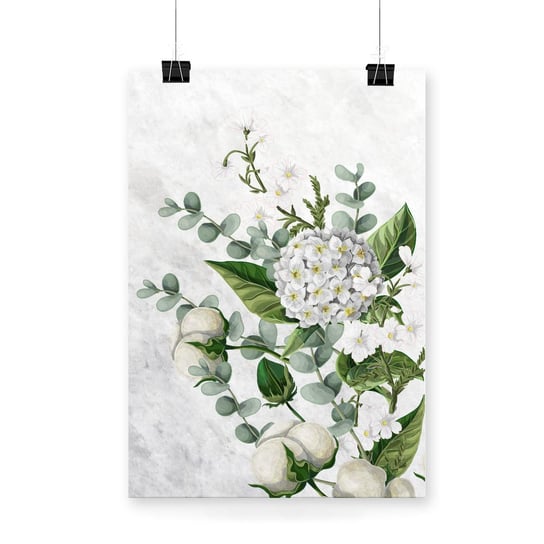Plakat IKKUNASHOP,  Cotton Flower 20x30 IkkunaShop
