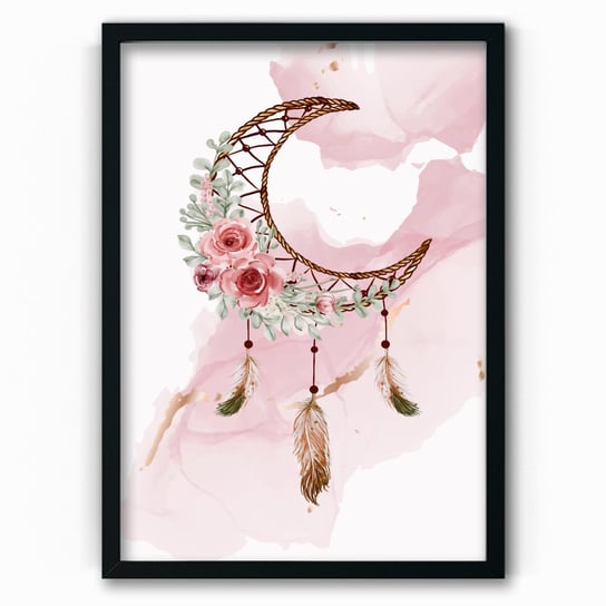 Plakat IKKUNASHOP,  Dreamcatcher 20x30 Czarna ramka IkkunaShop