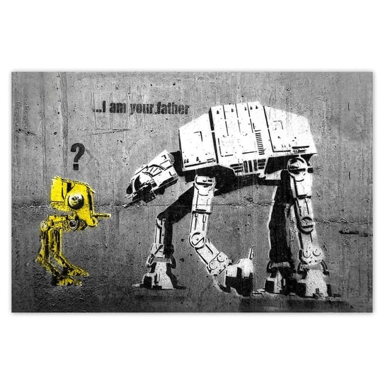 Plakat Im your father Banksy, 60x40 cm ZeSmakiem