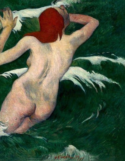 Plakat, In the Waves, Paul Gauguin, 60x80 cm reinders
