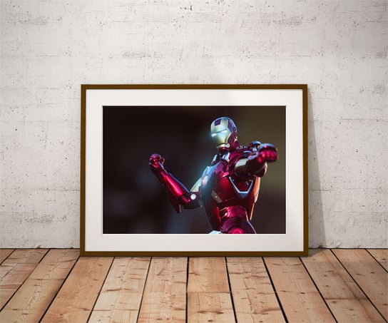 Plakat, Iron Man Ver1, 80x60 cm reinders