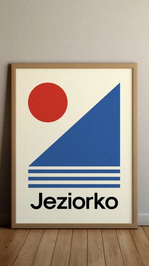 Plakat: "Jeziorko" 30x40cm Inna marka