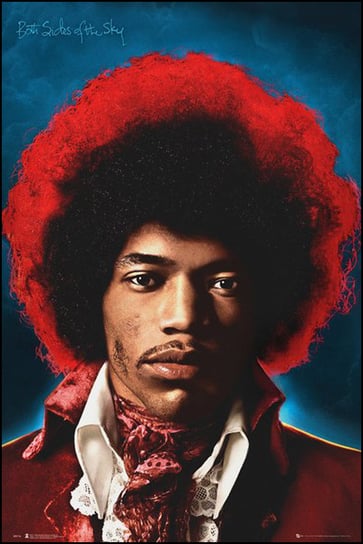 Plakat, Jimi Hendrix Both Sides Of The Sky, 61x91,5 cm Inny producent