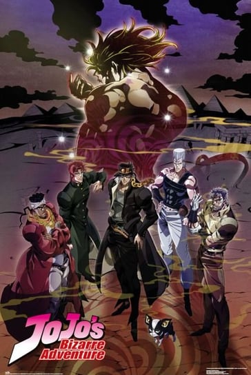 Plakat Jojo's Bizarre Adventure Stardust Crusaders plakaty na ścianę anime 61x91,5 cm Grupoerik