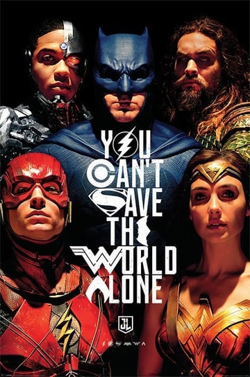 plakat JUSTICE LEAGUE - SAVE THE WORLD Pyramid