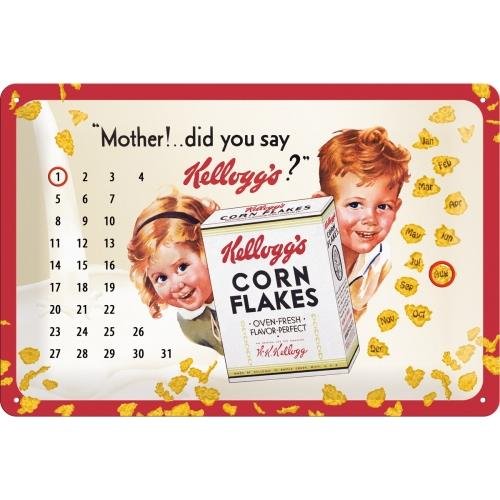 Plakat Kalendarz Kelloggs Mother Nostalgic-Art Merchandising Gmb