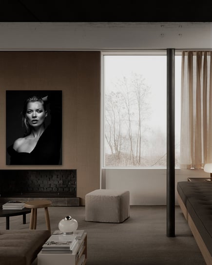 Plakat Kate Moss 50x70 Dekoracje PATKA Patrycja Kita