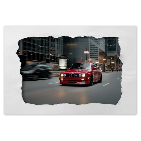 Plakat Klasyczne BMW M3, 60x40 cm ZeSmakiem