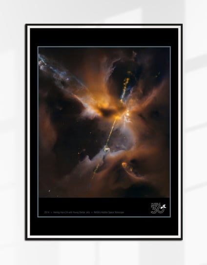 Plakat Kosmos NASA Miecz świetlny Star Wars Teleskop Hubble'a HST 70x50 (B2) Inna marka