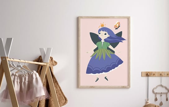 Plakat Księżniczka Jagódka Printed Stories