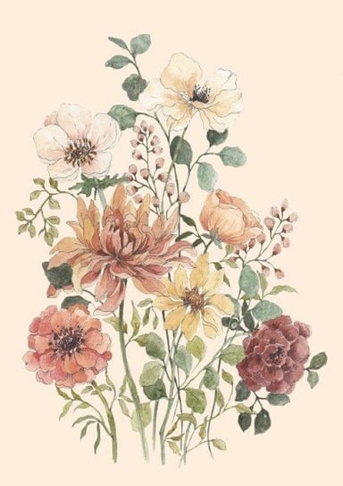 Plakat, Kwiaty I, 29,7x42 cm Katarzyna Stróżyńska Goraj