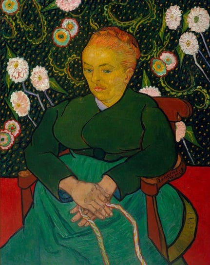 Plakat, La Berceuse Woman Rocking a Cradle, Vincent van Gogh, 21x29,7 cm reinders