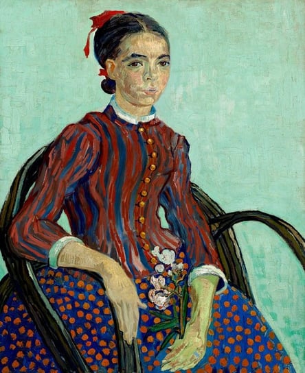 Plakat, La Mousmé, Vincent van Gogh, 59,4x84,1 cm reinders