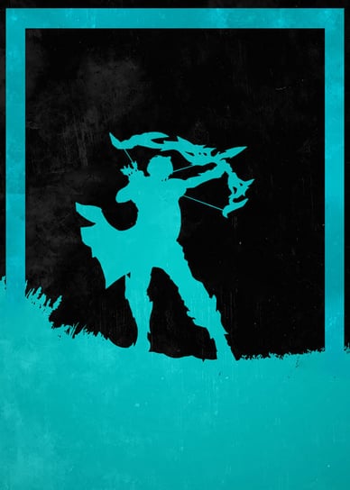 Plakat, League of Legends - Ashe, 60x80 cm reinders