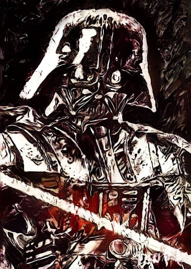 Plakat, Legends of Bedlam - Darth Vader, Gwiezdne Wojny Star Wars, 42x59,4 cm reinders