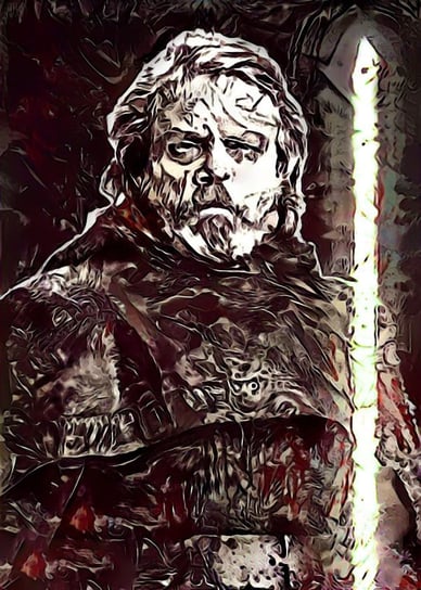 Plakat, Legends of Bedlam - Luke Skywalker, Gwiezdne Wojny Star Wars, 59,4x84,1 cm reinders