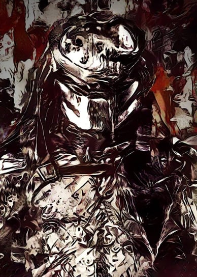 Plakat, Legends of Bedlam - Predator, AvP, 20x30 cm reinders