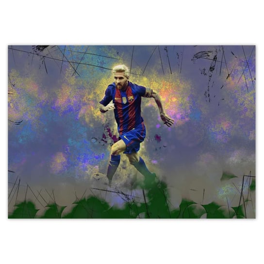 Plakat Lionel Messi, 100x70 cm ZeSmakiem