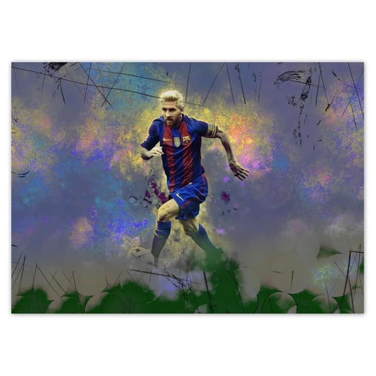 Plakat Lionel Messi, 70x50 cm ZeSmakiem