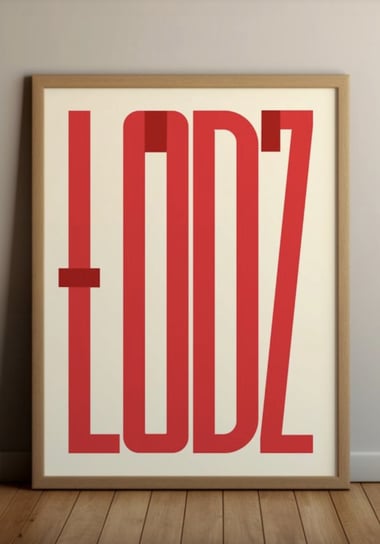 Plakat: "Łódź" 30x40 cm Inna marka