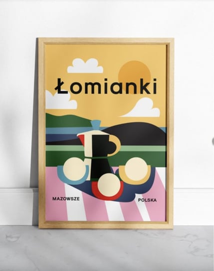 Plakat: "Łomianki" 50x70 cm Inna marka