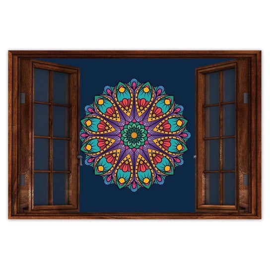 Plakat Mandala z Maroka Morocco, 60x40 cm ZeSmakiem