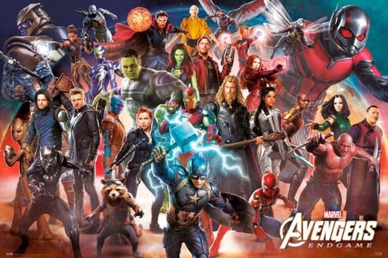 Plakat Marvel Avengers Koniec Gry plakaty na ścianę 61x91,5 cm Marvel