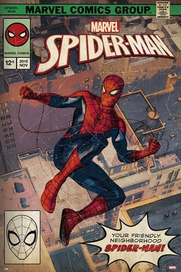 Plakat Marvel Spider-Man Komiks plakaty na ścianę 61x91,5 cm Marvel
