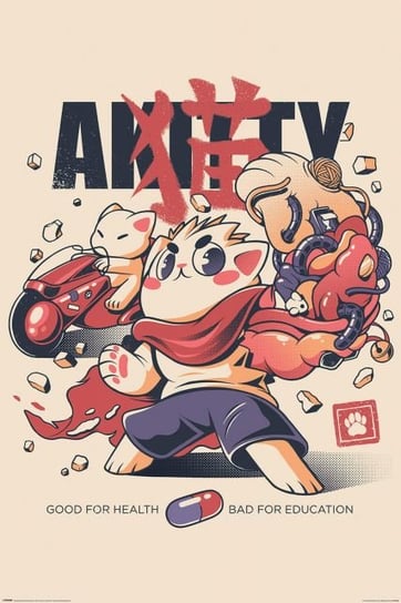 Plakat Maxi Akitty - Ilustrata Inna marka