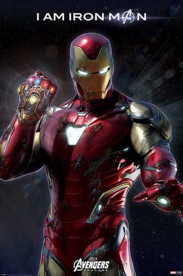 Plakat Maxi Avengers: Endgame (I Am Iron Man) - Marvel Pyramid International