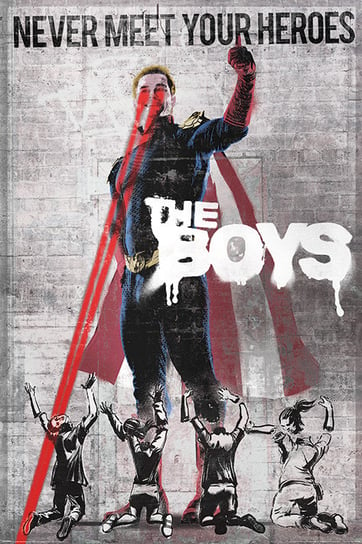Plakat Maxi The Boys (Homelander Stencil) - The Boys Pyramid Posters