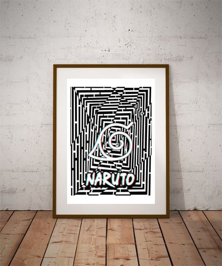 Plakat, Maze Gaze Naruto, 3D 42x59,4 cm reinders