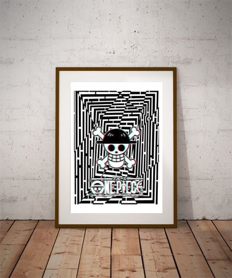 Plakat, Maze Gaze One Piece, 3D 61x91,5 cm reinders