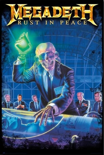 Plakat Megadeth Rust In Peace plakaty na ścianę muzyczne 61x91,5 cm Grupoerik