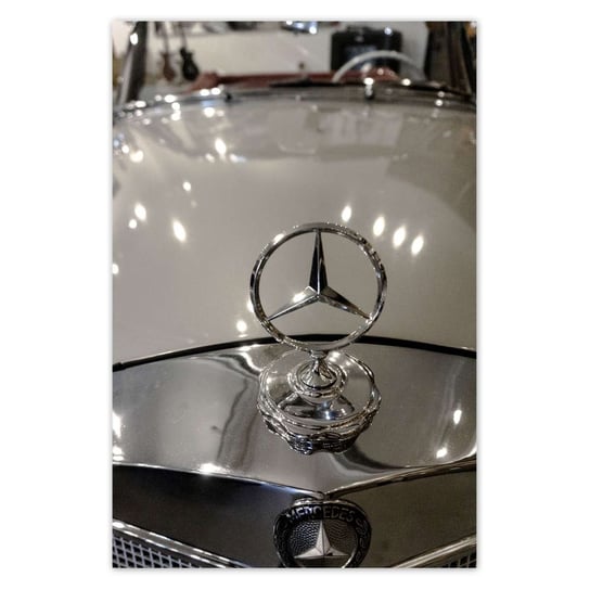 Plakat Mercedes Samochód, 80x120 cm ZeSmakiem