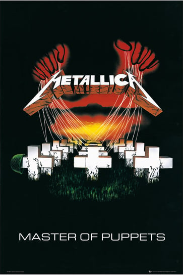 Plakat, Metallica - Master of Puppets, 61x91,5 cm Inny producent