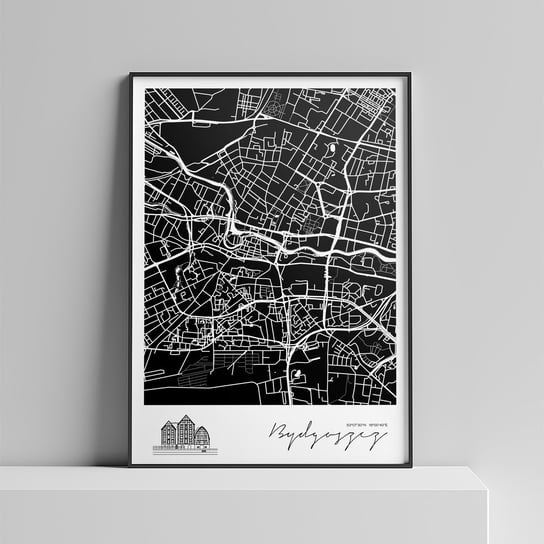 Plakat Miasto - Bydgoszcz 40x50 cm Peszkowski Graphic