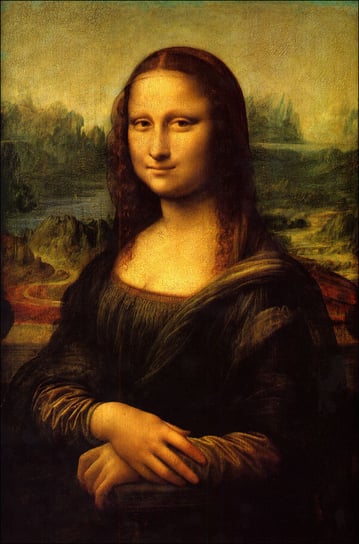 Plakat, Mona Lisa  Leonardo da Vinci, 42x59,4 cm reinders