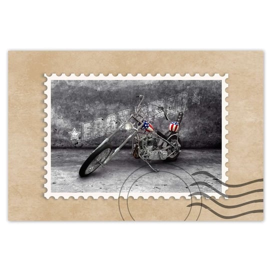 Plakat Motor Easy Rider, 60x40 cm ZeSmakiem