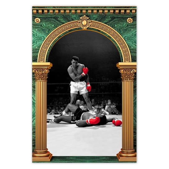 Plakat Muhammad Ali Bokser, 60x90 cm ZeSmakiem