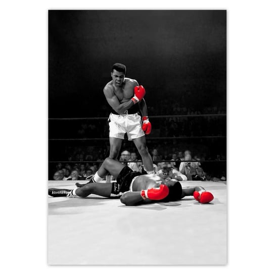 Plakat Muhammad Ali Bokser, 70x100 cm ZeSmakiem