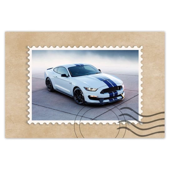 Plakat Mustang Shelby Ford USA, 120x80 cm ZeSmakiem