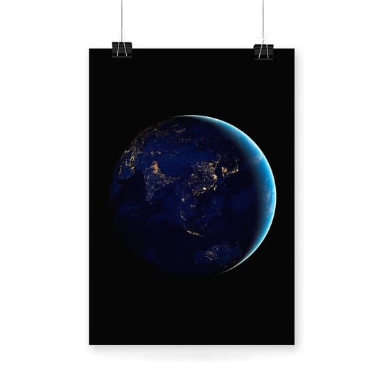 Plakat na papierze Asia and Australia at night Original from NASA vertical 40x60 / IkkunaShop IkkunaShop