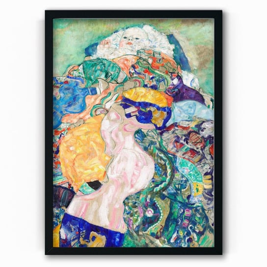 Plakat na papierze Baby by Gustav Klimt 20x30 Czarna ramka / IkkunaShop IkkunaShop