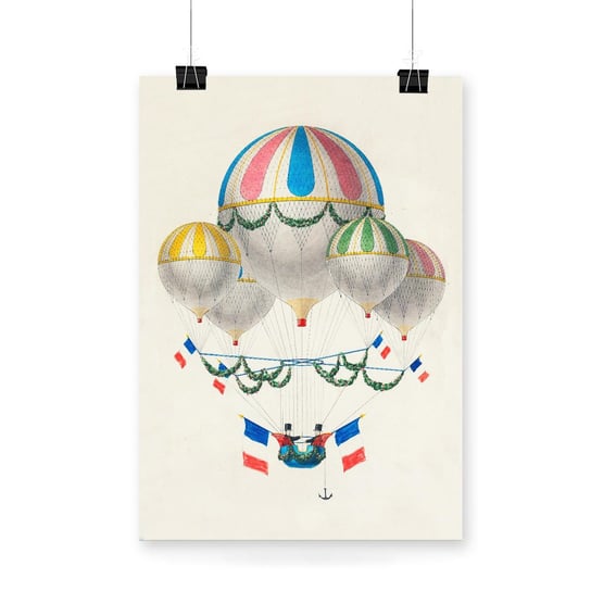 Plakat na papierze Balloons by Leon Benett 20x30 / IkkunaShop IkkunaShop