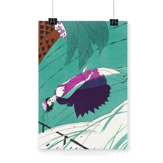 Plakat na papierze Dead woman floating in the river by Charles Martin 20x30 / IkkunaShop IkkunaShop